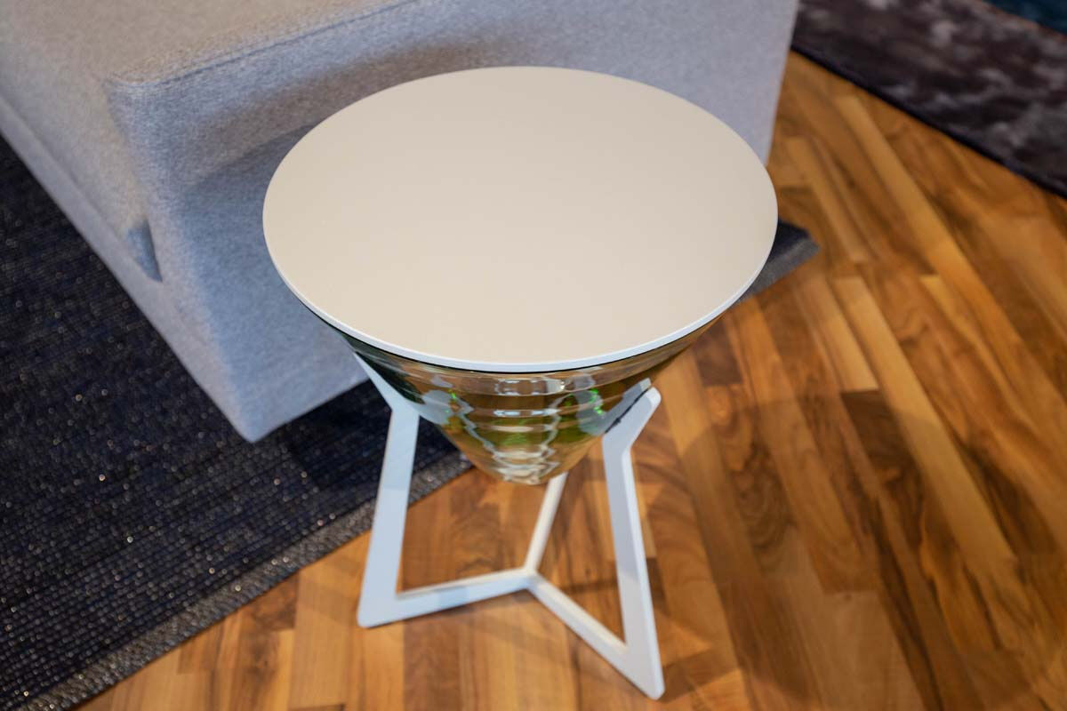 Aguti Design - Beistelltisch Brillant Jade Tiefschwarz - 2