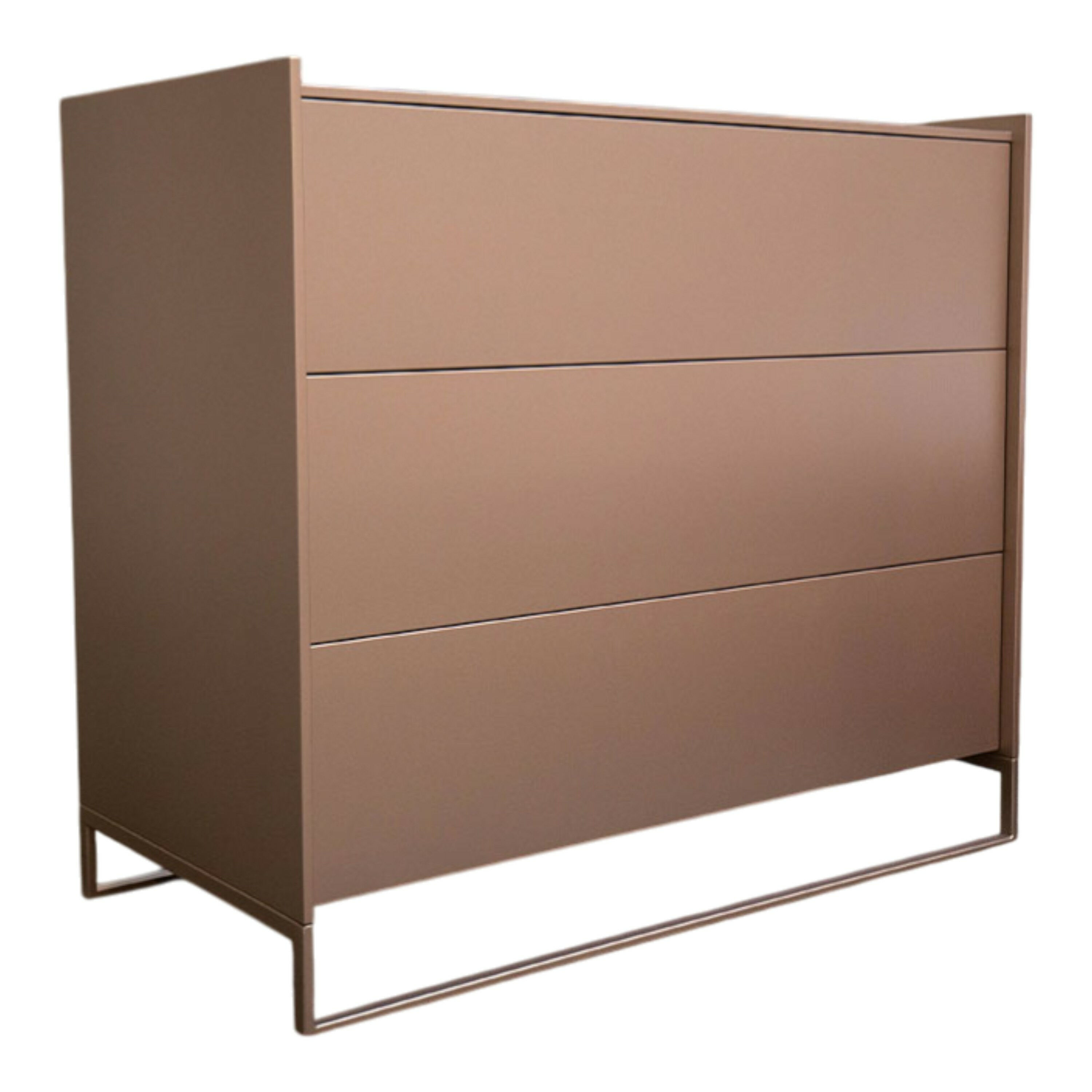 Möller Design - Kommode Lean Box Lack 451 Bronze Metallic  - 1