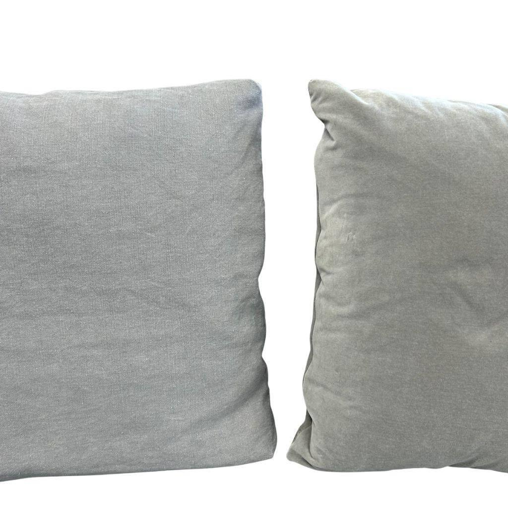 Walter Knoll - Sofa Ishino 2,5-Sitzer Stoff Puro 7754 Silver Grau Sockel Schwarz Lackiert - 4