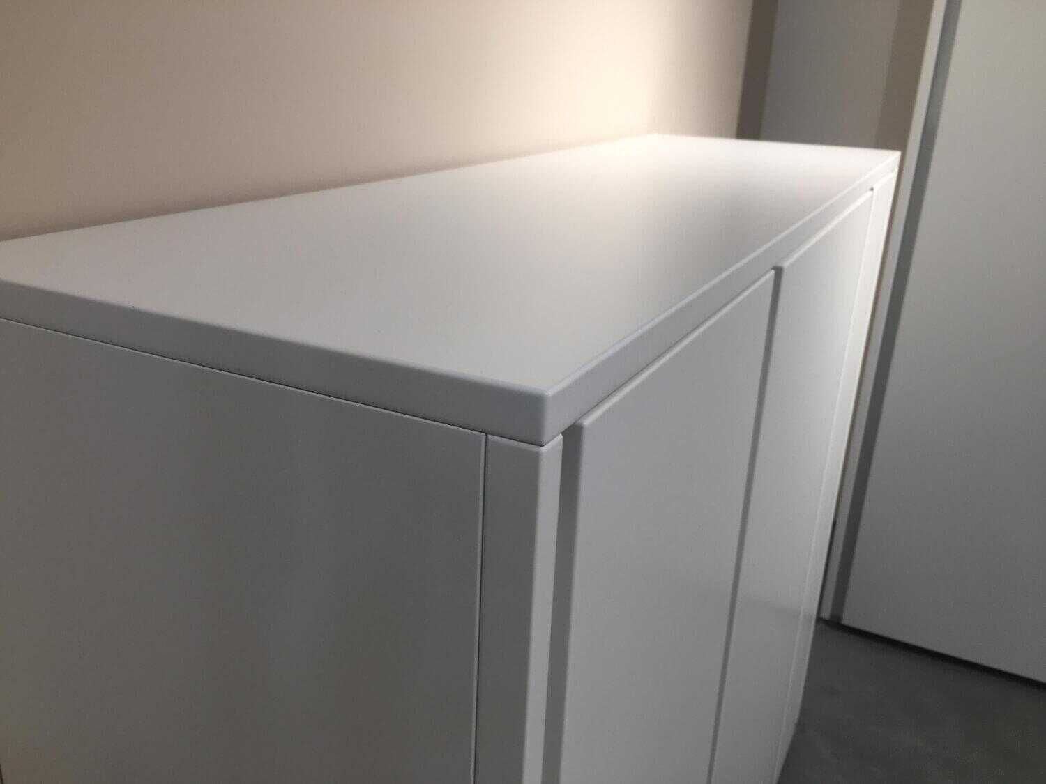 Schönbuch - Aktenschrank Stripes Lack Schneeweiß 54 3-Türig - 6