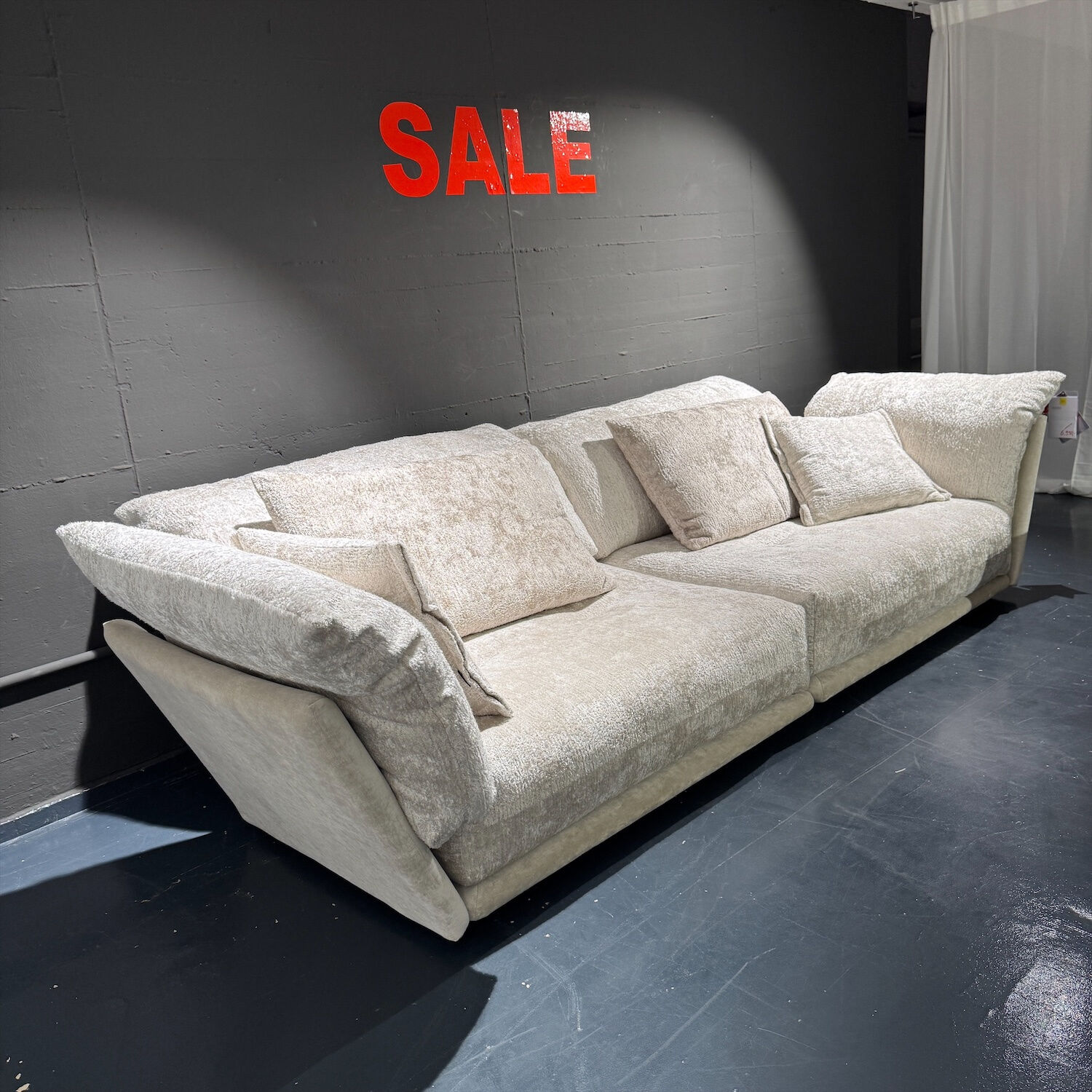Bretz - Sofa Esfera Stoff BOHO06 Boheme Velvet Moonlight Beige - 4