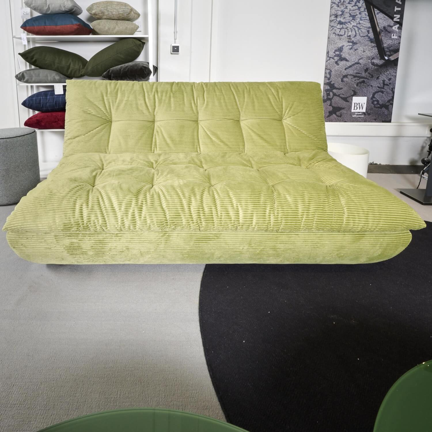 IP Design - Sofa Soulmate 180/110 Stoff Gary 131 Grün - 6
