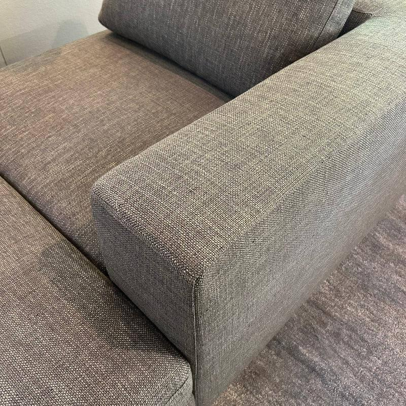 Walter Knoll - Sofa Living Landscape 755 Stoff  Lucia Farbe Moonlight Grau Grün Sockel Buche Lackiert Schwarz Inkl. Comfortkissen - 7