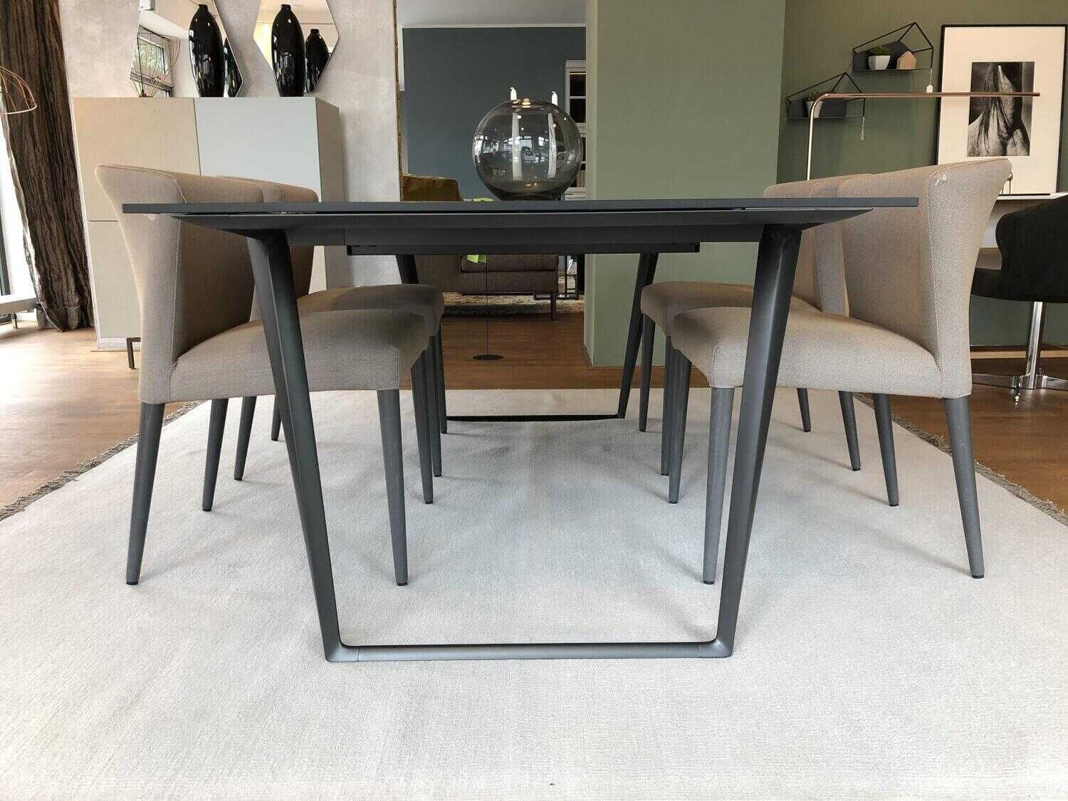 mdf-italia-tisch-axy-extension-fenix-p-080-mattschwarz-gestell-nickel-d1ad8e2e87ffnIJIc0oaXxzkW MDF Italia - Tisch Axy Extension Fenix P 080 Mattschwarz Gestell Nickel - 9