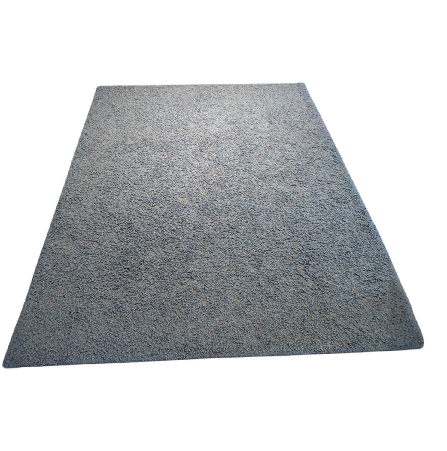 Jab Anstoetz - Teppich 240x170 Lana Mix Blau Beige - 1