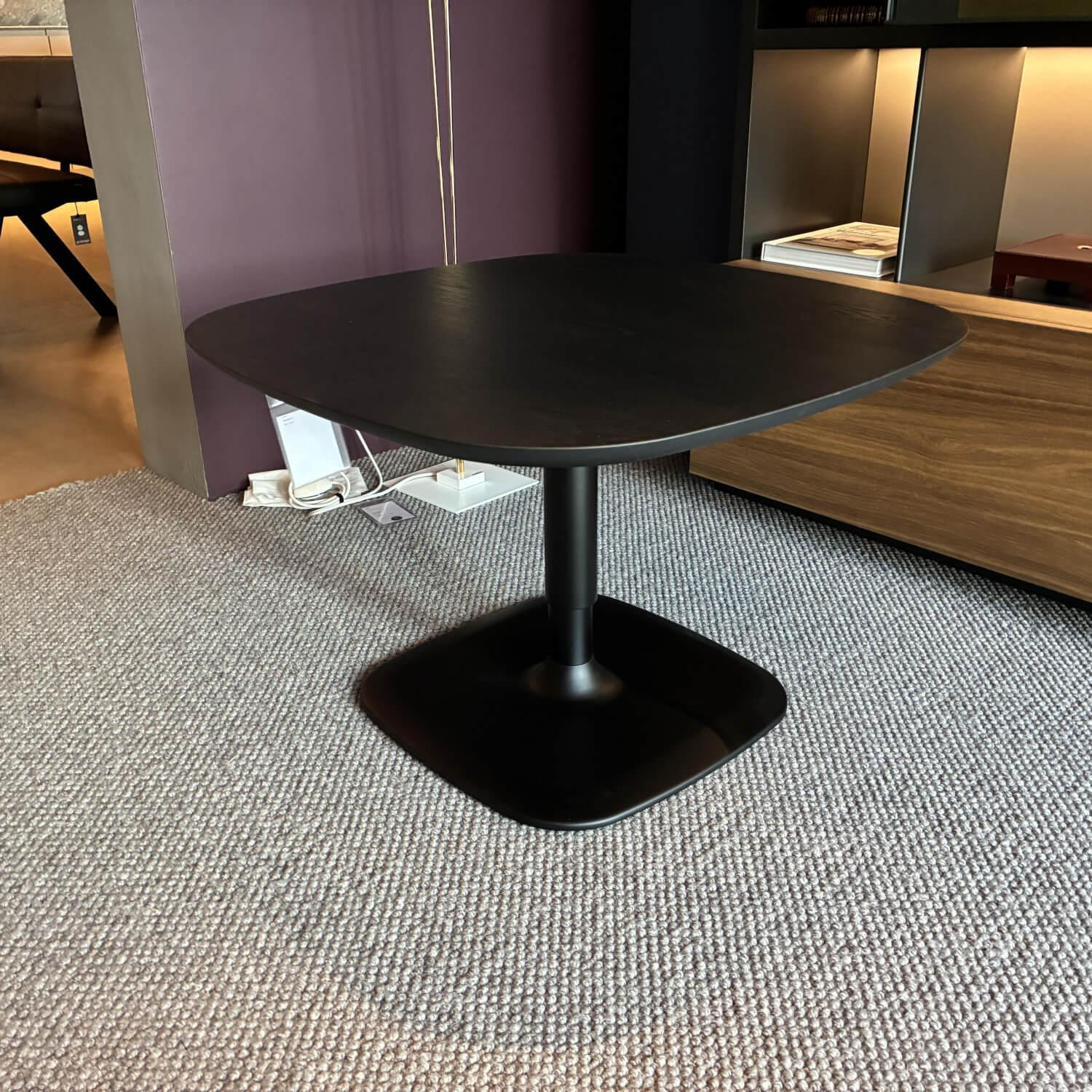 Christine Kröncke - Couch- und Esstisch Joyce ET Lift Platte Eiche Furniert 60 Anthrazit Gestell 32 Black Schwarz Höhenverstellbar - 5