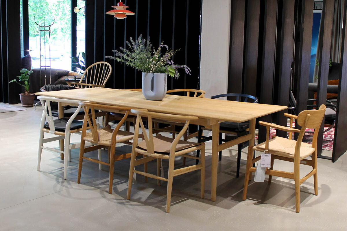 Carl Hansen & Søn - Tisch CH327 Eiche Geseift - 3
