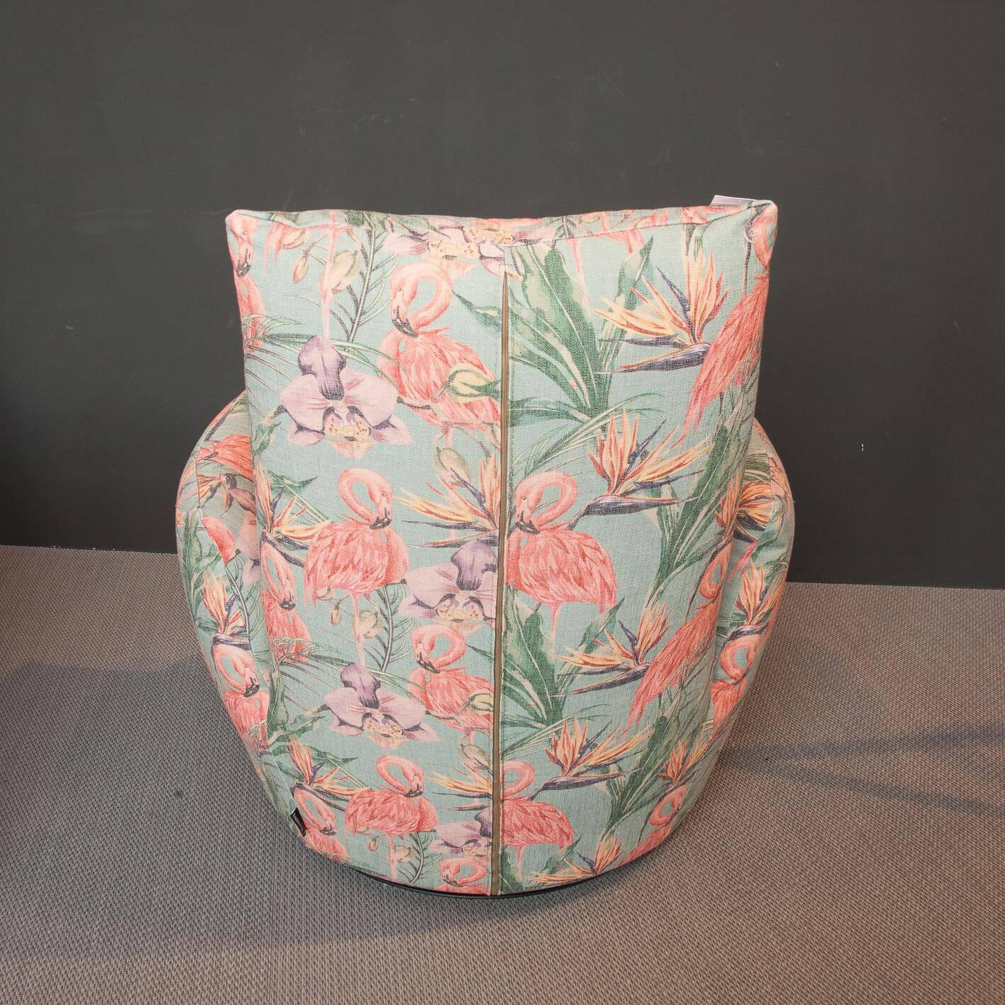 Bullfrog - Sessel Blobb Drehbar Bezug Flamingo Jade 1111/11 Mit Schaukelfunktion - 3