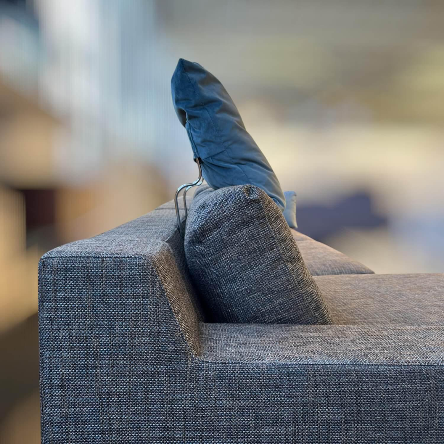 Bielefelder Werkstätten - Ecksofa Inspiration Stoff Nevia BW1752-252 Grau - 2