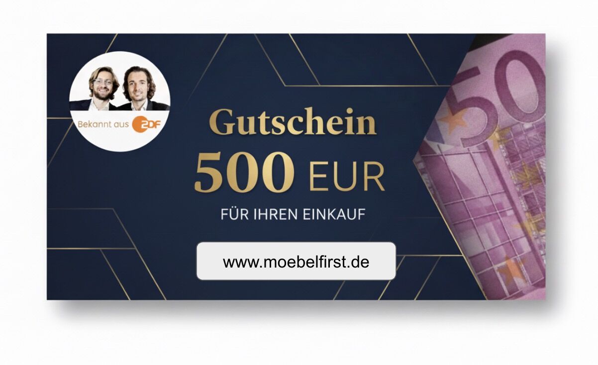 MöbelFirst Collection  - Geschenkgutschein für den Möbelkauf perfekt auch zu Weihnachten  - 1