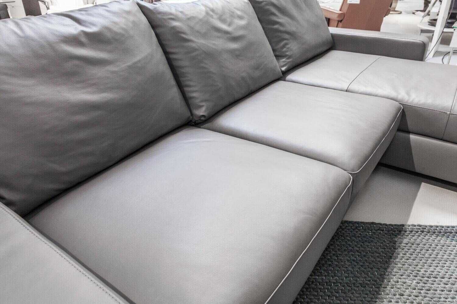 1c03f9ae5cdd41d8827f3fdc8913de88 Stressless - Ecksofa E200 Leder Paloma Grau Metal Grey - 4