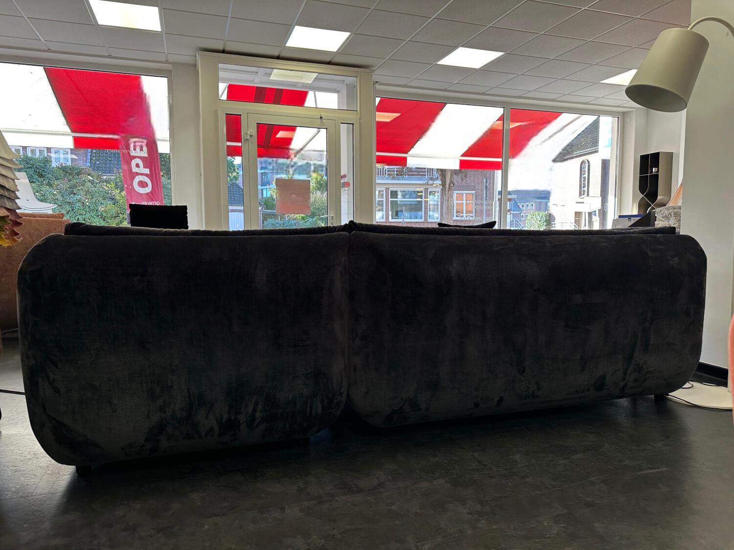 Bielefelder Werkstätten - Ecksofa Soulmate Stoff Phil IP1749 191 Blau-Grau Gestell Massivholz Füße Gleiter Anthrazit Inklusive Klapparmlehne - 3