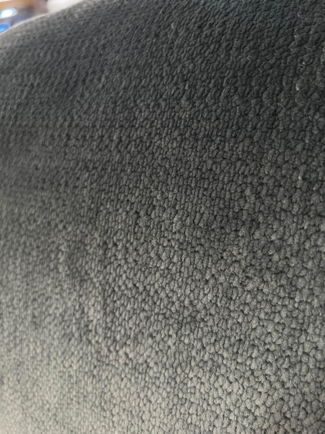 Christine Kröncke - Sessel Nona Stoff Cozy CK2773 Algue 032 Grau Metallfuß Schwarz Pulverbeschichtet - 3