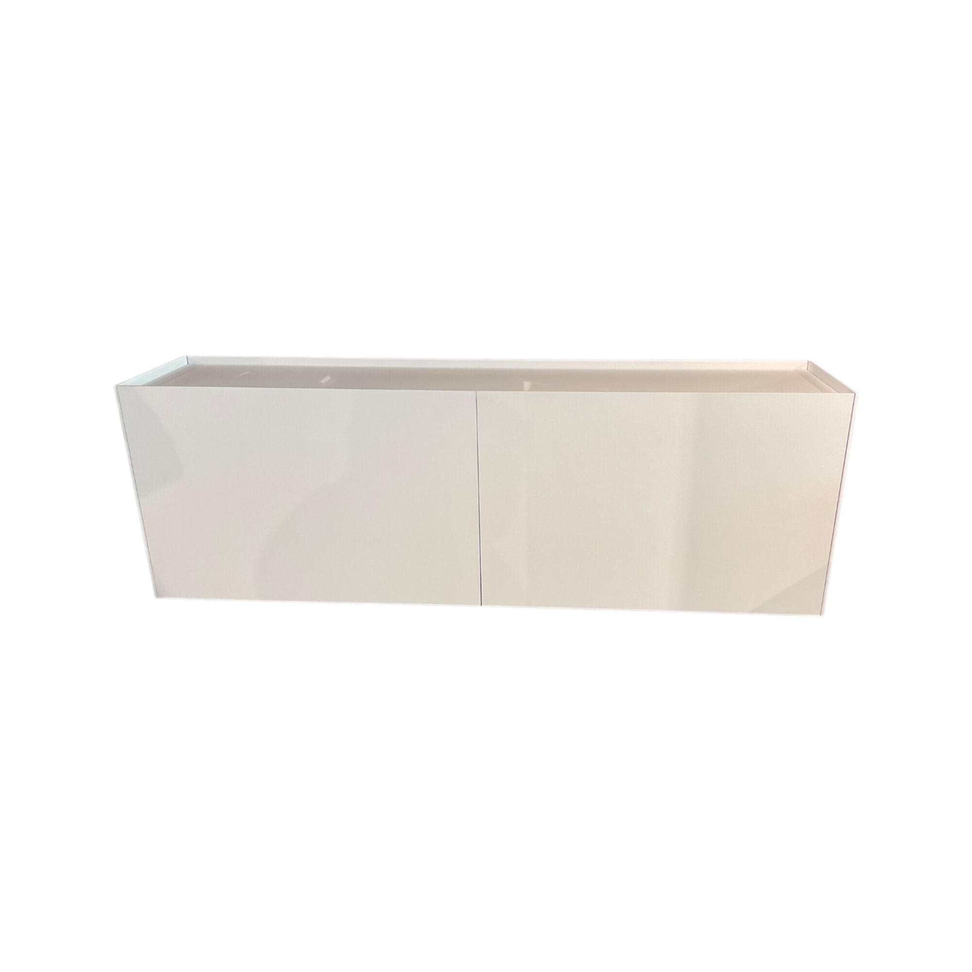 Kettnaker - Sideboard Case Melamin Weiß Innen Messingfarbig - 1