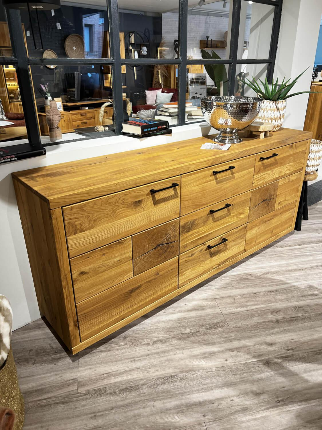 Natura - Sideboard Hartford Eiche Natur Geölt Mit Hirnholz - 4