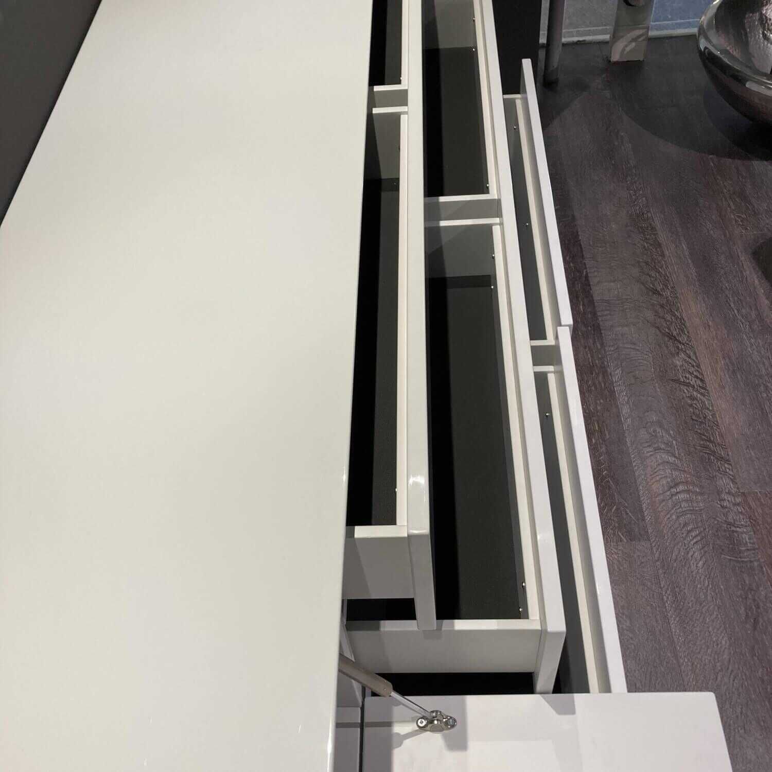 Gwinner - Sideboard LS2720 Lack Bianco Weiß Hochglanz - 6