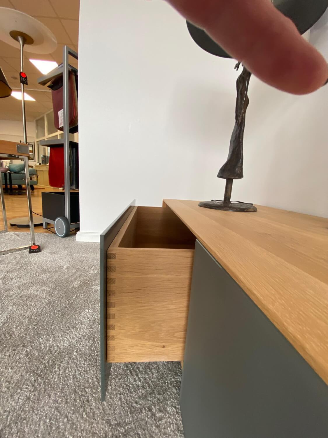 Scholtissek - Sideboard Eiche Puro Geölt Elemente Mit Glasblenden - 3
