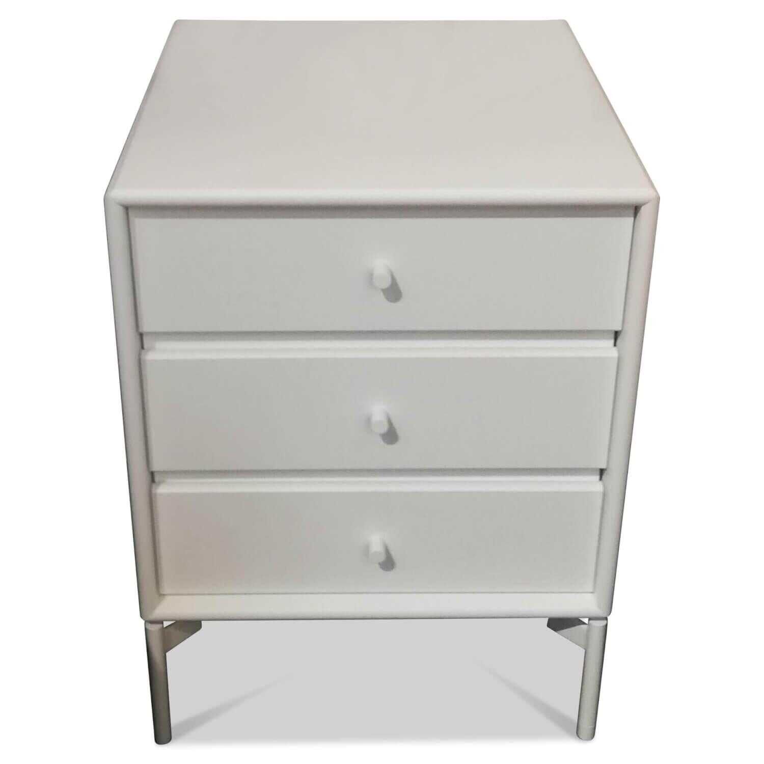 Montana - Nachtkästchen System MDF Lackiert New White - 1