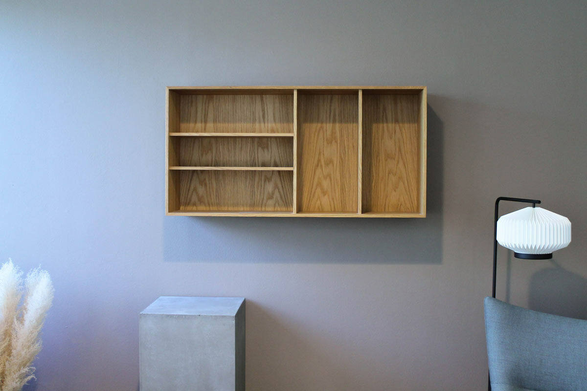 Carl Hansen & Søn - Bücherregal FK63 Wandhängend Eiche Geölt - 3