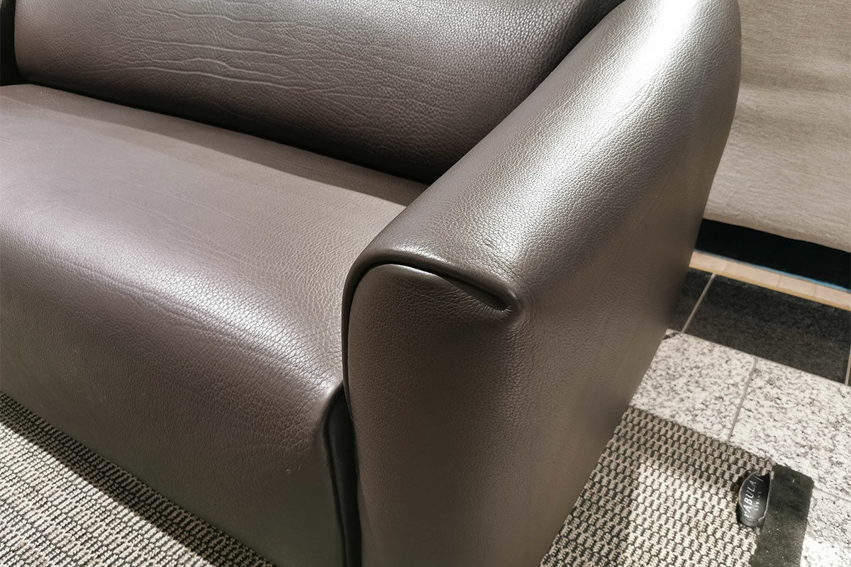 De Sede - Sofa DS-47 Leder Neck Cigarro 77 Braun - 5