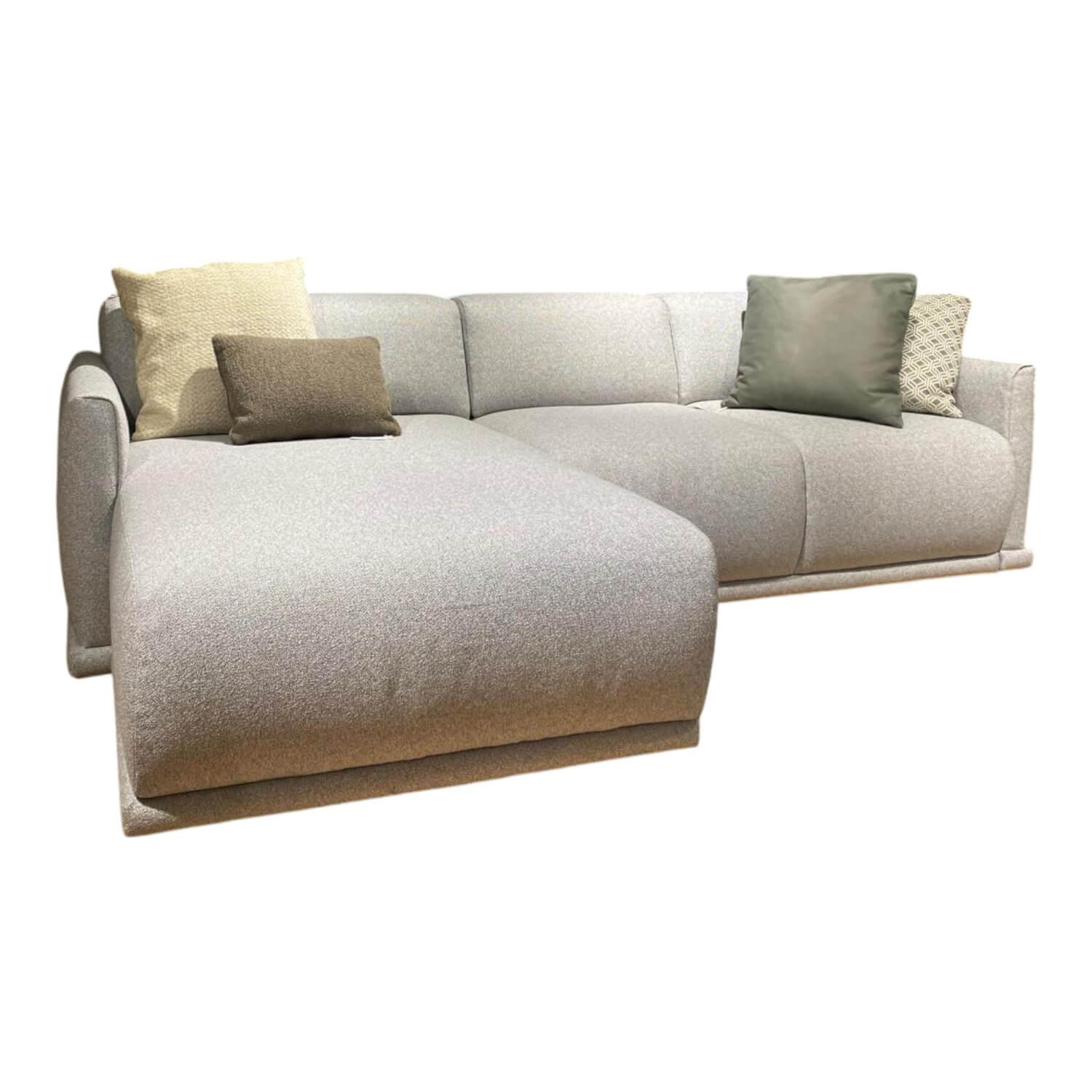 Schlafsofa Bente Stoff 092 Ecrue-Silber Grau mit Verstellfunktion Christine Kröncke - Schlafsofa Bente Stoff 092 Ecrue-Silber Grau mit Verstellfunktion - 1