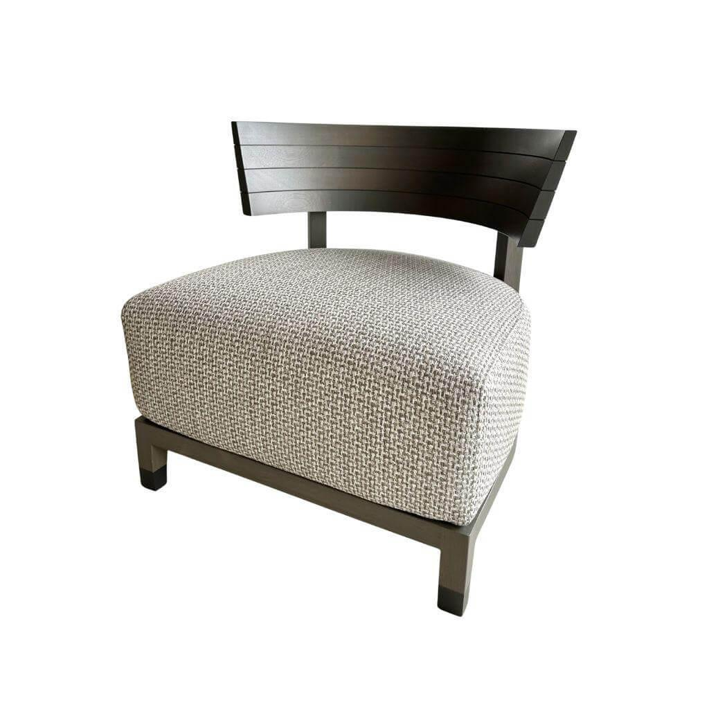Flexform - Outdoor Sessel Thomas Stoff Gestell Holz Schwarz - 1