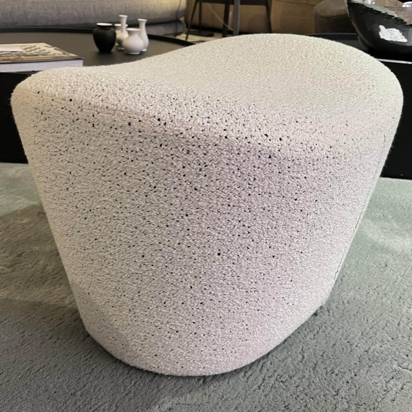 B&B Italia - Sessel Harbor Laidback Stoff Sambuco Weiß Gestell Schwarz Pulverbeschichtet Inklusive Hocker - 2