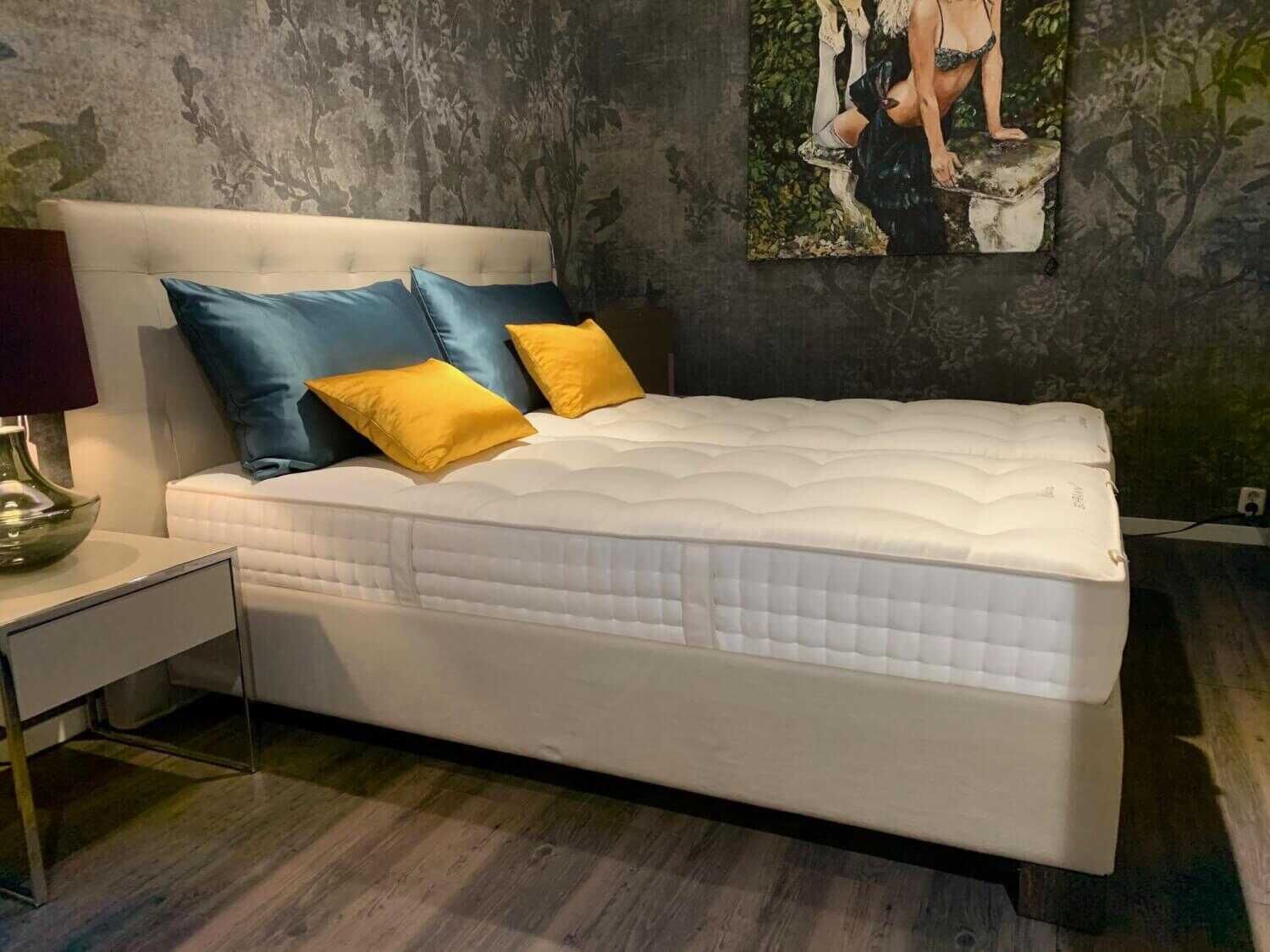 schramm-bett-gala-stoff-malte-1510-beige-mit-2-matratzen-ccfa78a429baQC0EE5ZdLgAaA Schramm - Bett Gala Stoff Malte 1510 Beige mit 2 Matratzen - 2