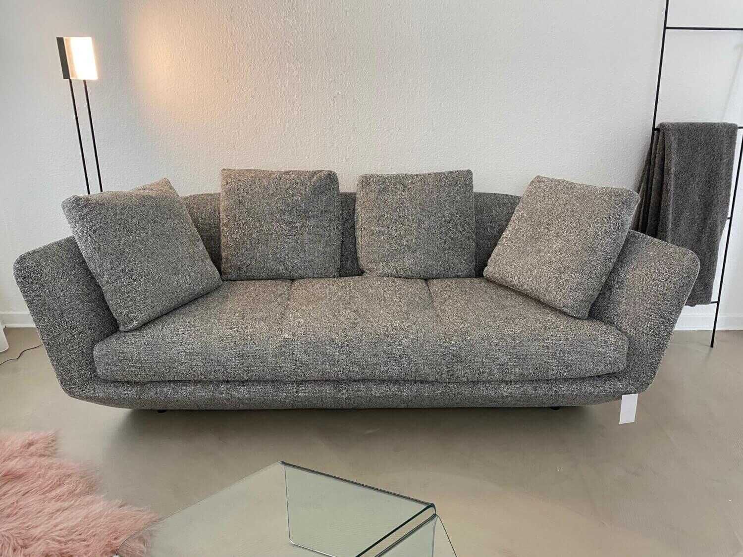 bensen-sofa-aura-220-stoff-chanel-51-grau-f-C3-BC-C3-9Fe-metall-b244c804144e Bensen - Sofa Aura 220 Stoff Chanel 51 Grau Füße Metall - 3