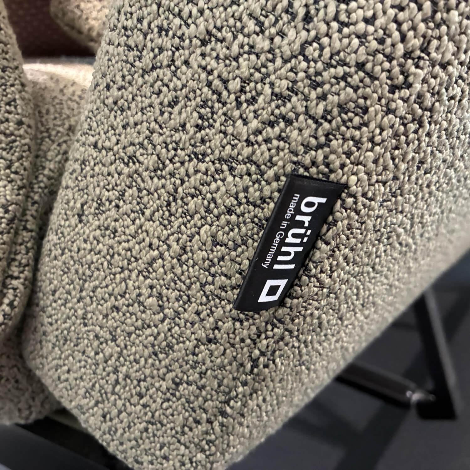 Brühl - Ecksofa Roro Spring Stoff 5275 31 Grau Gestell Metall Schwarz Pulverbeschichtet - 4