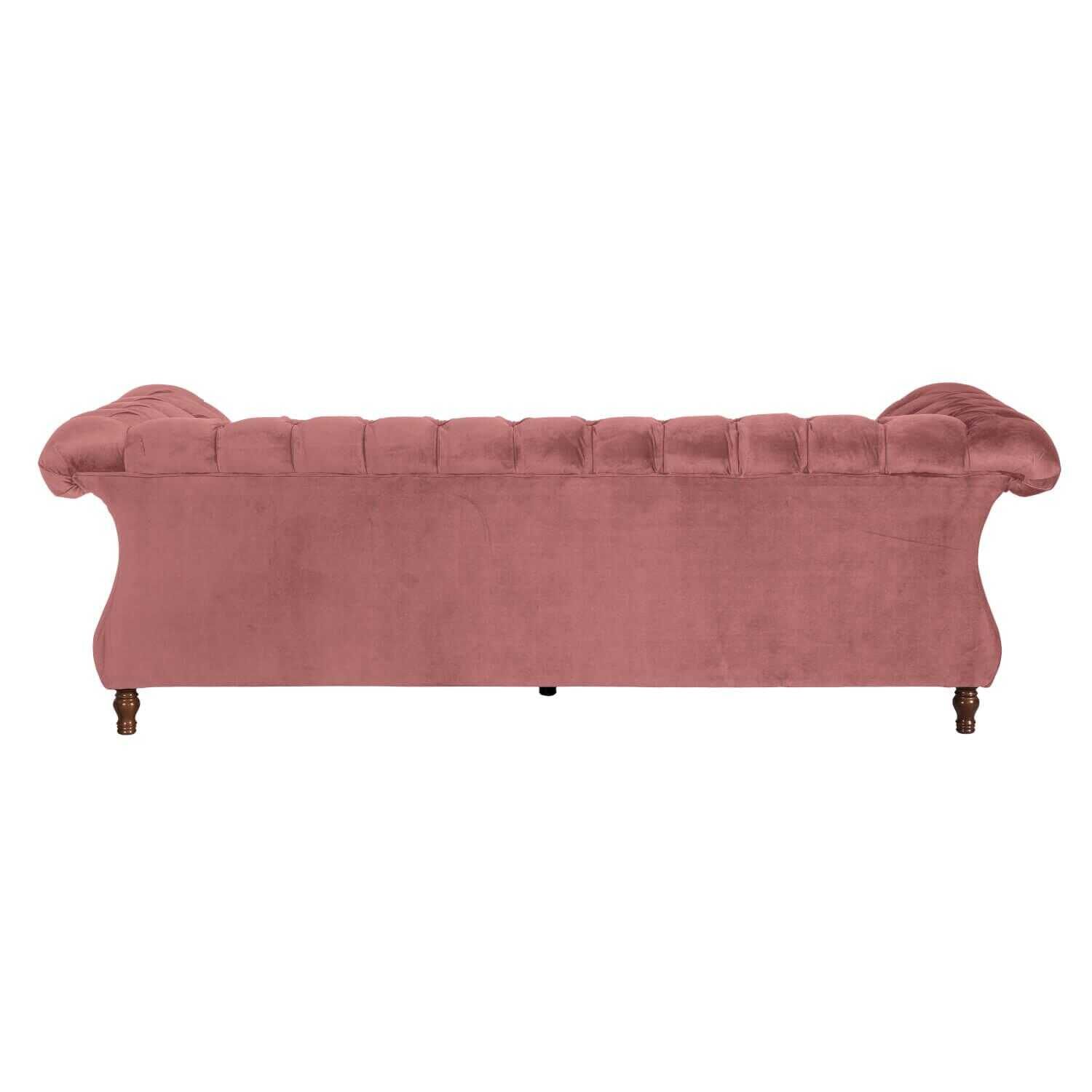 max-winzer-3-sitzer-sofa-ivette-samtvelours-ros-C3-A9-f-C3-BC-C3-9Fe-buche-nussbaum-schwarz-1bba402d9d78 Max Winzer - 3-Sitzer Sofa Ivette Samtvelours Rosé Füße Buche Nussbaum Schwarz - 4