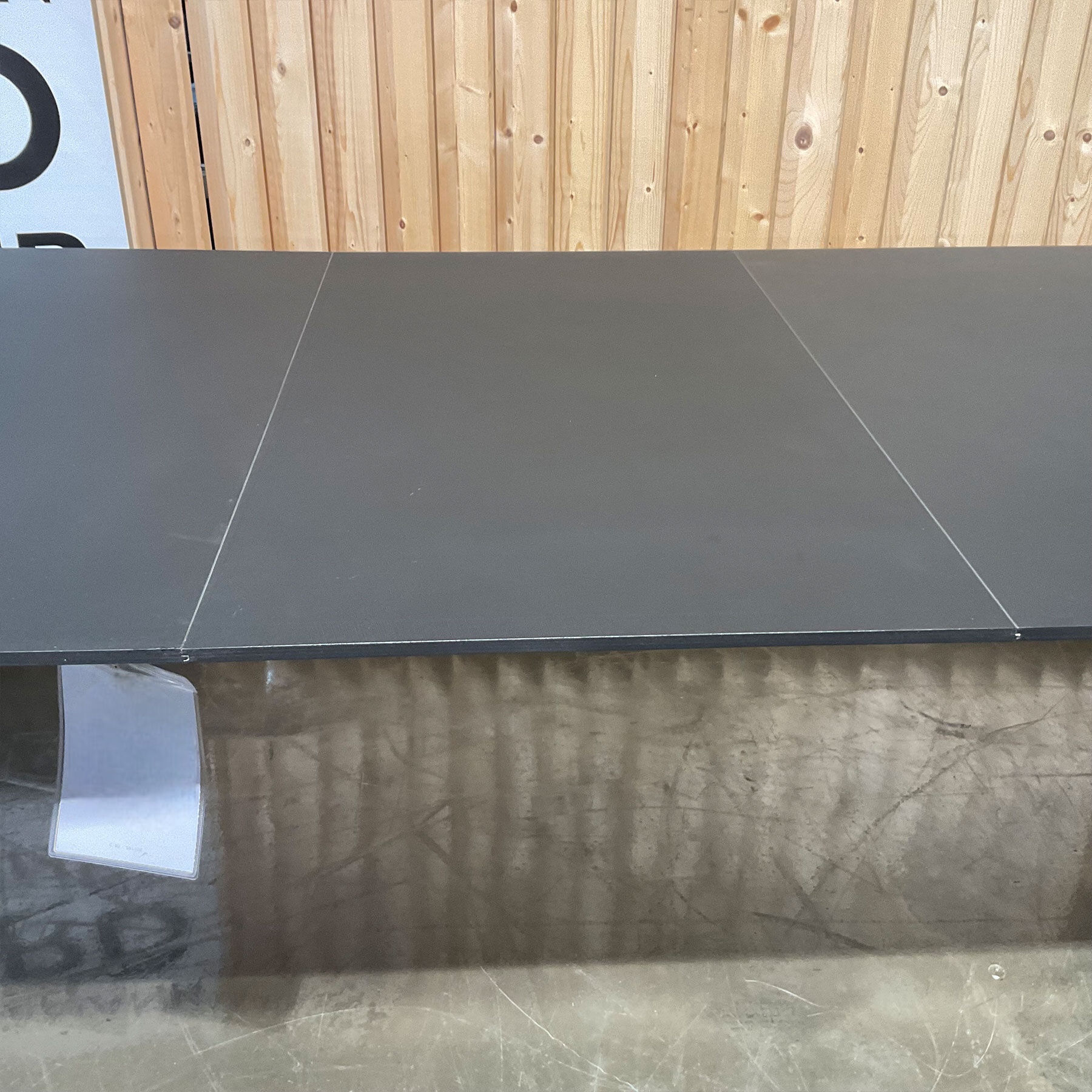Hay - Esstisch Copenhague CPH 30 Platte Linoleum Schwarz Gestell Eiche Schwarz Lackiert Ausziehbar - 2