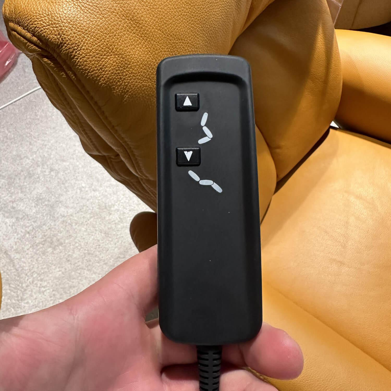 himolla - TV-Sessel M 1-Motorig 7627 Leder 24 Longru Safran Braun 66D Easy-Swing Fuß Holzteller 049 Buche Mit Edelstahlring - 6