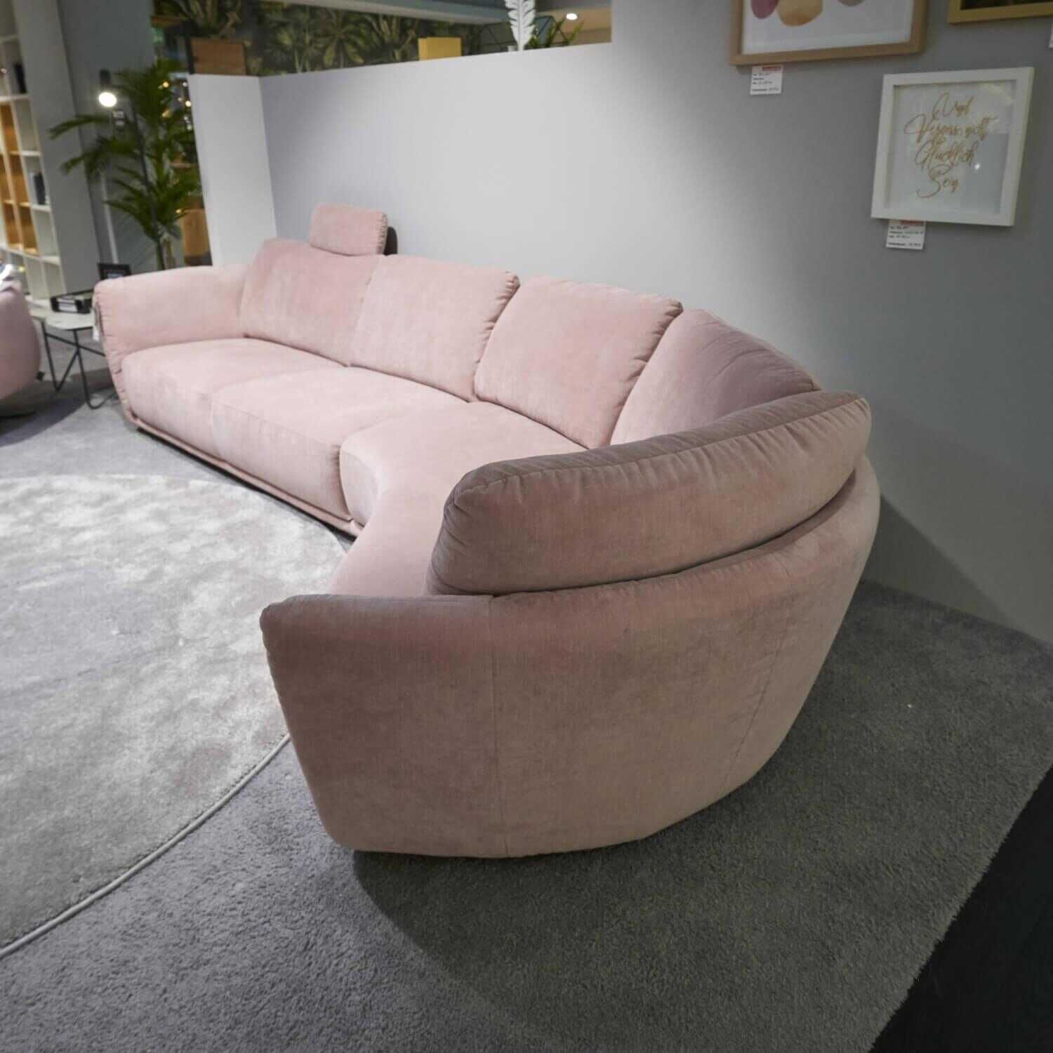 Sofa Metropolitan Stoff Matrix Rosa
