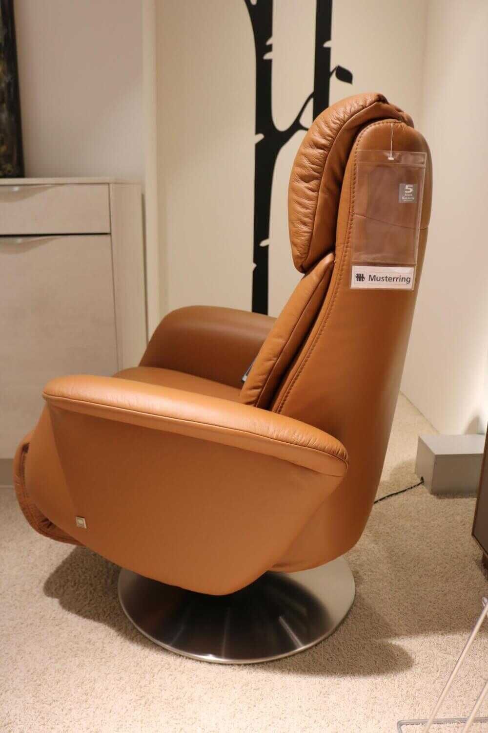 Musterring - Sessel MR 7080 Leder Braun mit elektrischer Verstellbarkeit - 3