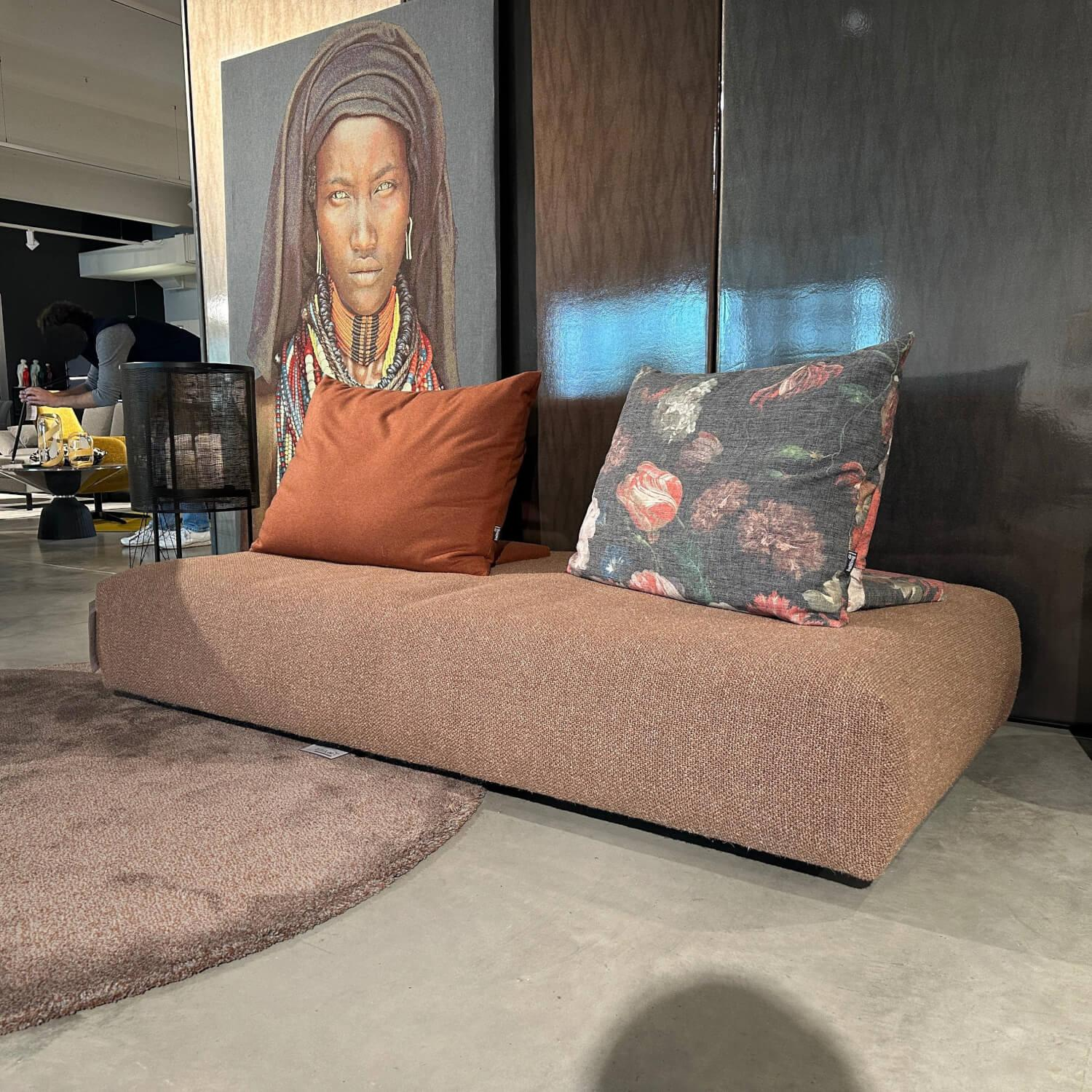 Bullfrog - Sofa Iwan 1070 Stoff 1544 36 Terracotta Braun Inklusive 2 Funktionsrücken - 6
