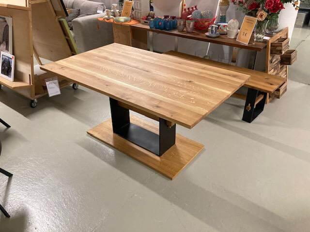 Gradel - Esstisch Pato Eiche Massiv Natur Geölt - 2