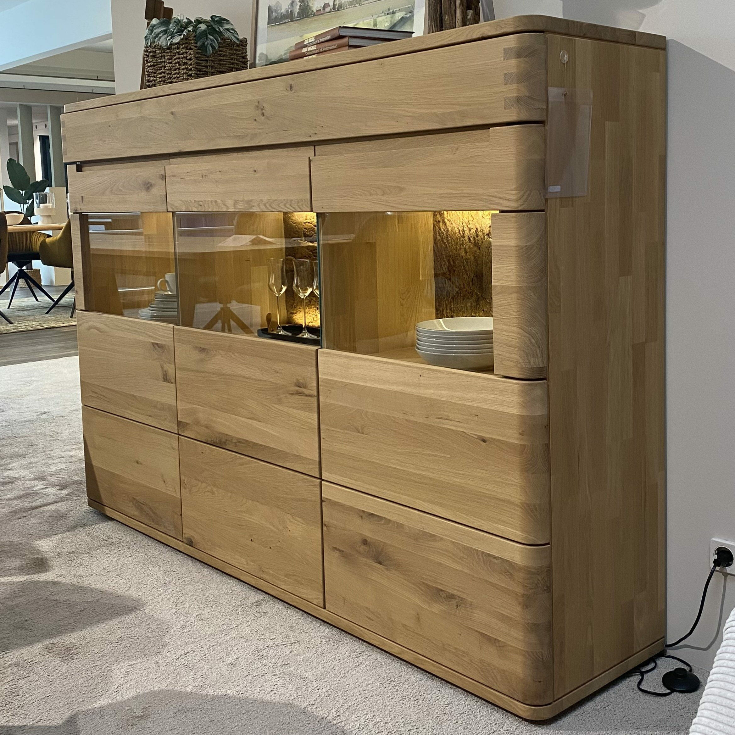 Natura - Sideboard Cartago Soft Wildeiche Bianco - 4