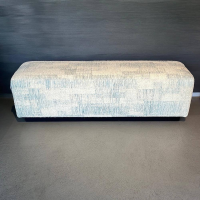 Walter Knoll - Polsterbank Yuuto 810 H4 Stoff Dedar Atlantico Oceano Beige Grün Blau Sockel Holz Schwarz Lackiert - 4