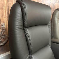 himolla - Ruhesessel 9773 Leder 75 Torro Braun Füße Rollen Schwarz Inklusive Aufstehhilfe - 7