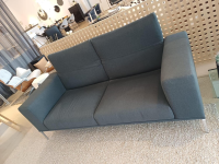 Cassina - Sofa Moov Stoff Panama Grau Gestell Chrom Rückenteile Unabhängig Voneinander Klappbar - 7