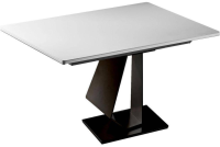 Bacher - Esstisch Sembra Aktion Platte Lack Matt Fenix NTM Grigio Londra Grau Mit 2 Auszugsplatten - 4