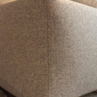 Wittmann - Unterbett Boxspring Stoff Lode Hellgrau 3 Seitig Gepolstert ohne Matratze - 4