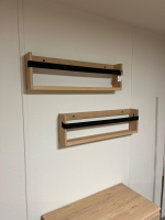 Team 7 - 2er Set Dekorbord Kids Erle Weißöl Mit Gummiband Waldgrün - 2