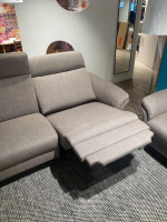 Activineo - Garnitur Grace Stoff VZP Samba 9 Mode Beige Braun 2 Sofas - 2