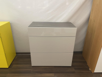 Hülsta - Kommode Multi R Eiche Grau Lack Hochglanz Kaschmir Grau Mit Push To Open - 5