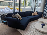 Walter Knoll - Wohnlandschaft Molamisa Stoff Undersea Blau ohne Dekokissen - 5