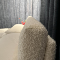 Schramm - Bett Cleo Origins Complete Stoff 4 Andy 2980 White Weiß Füße Metall Mit 2 Matratzen - 4