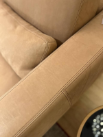 De Sede - Sofa DS 87 Leder 45 Naturale Cuoio Braun Füße Schwarz Beschichtet - 7