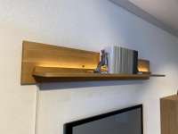 MCA Furniture - Wohnwand Alento Ast-Balkeneiche - 9